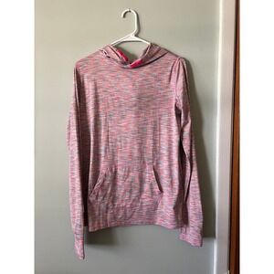 Lands' End Lightweight Hoodie Multicolor Pink Women Size XXL